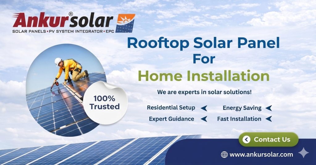 Rooftop Solar Panels for Home