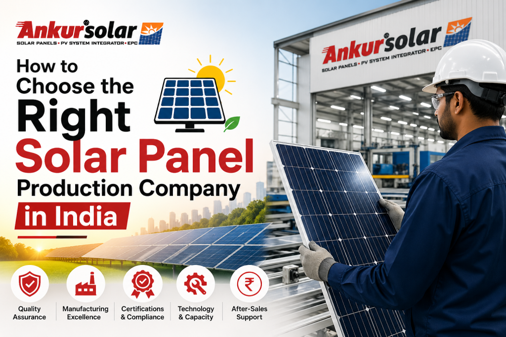 Solar Panel Production Company in India